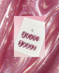 Glitter Cat eyes Press ons