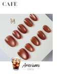 Americano cat eyes Press ons