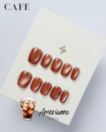 Americano cat eyes Press ons