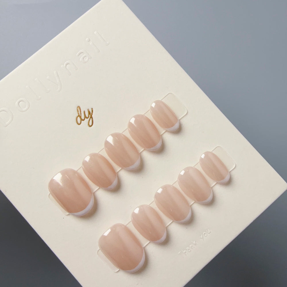 Velvet Aurora - Delicate Micro-French Pearl Shimmer