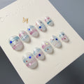 Dollynail 經典百搭不挑穿搭手工穿戴甲。Dollynail classic and versatile premium handmade press-on nails