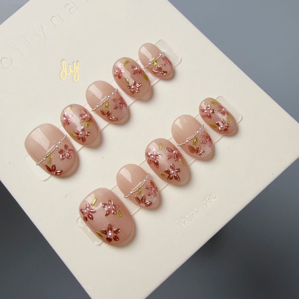 Monet's Garden - Romantic Floral & Pearl