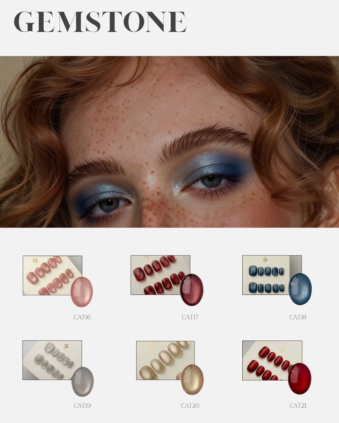 Gemstone Press ons