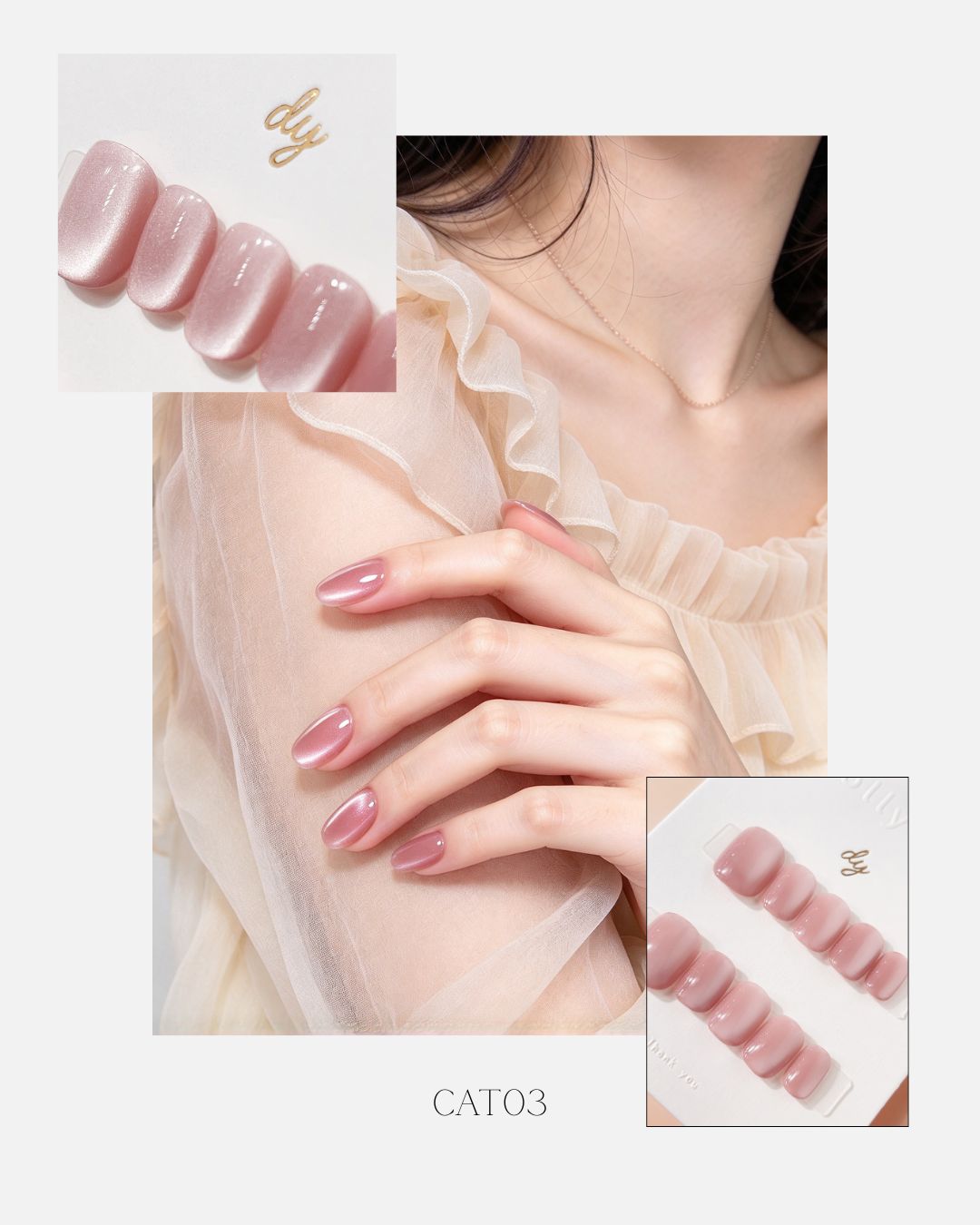 Side light Cat eyes Press ons