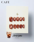 Americano cat eyes Press ons