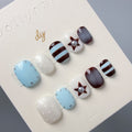 Dollynail 溫和不傷真甲手工訂製穿戴甲。Dollynail gentle and safe premium handmade press-on nails.