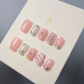 Sakura Gleam - 3D Floral & Wave