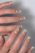 Stardust Glass - Sheer Nude & Crushed Crystal