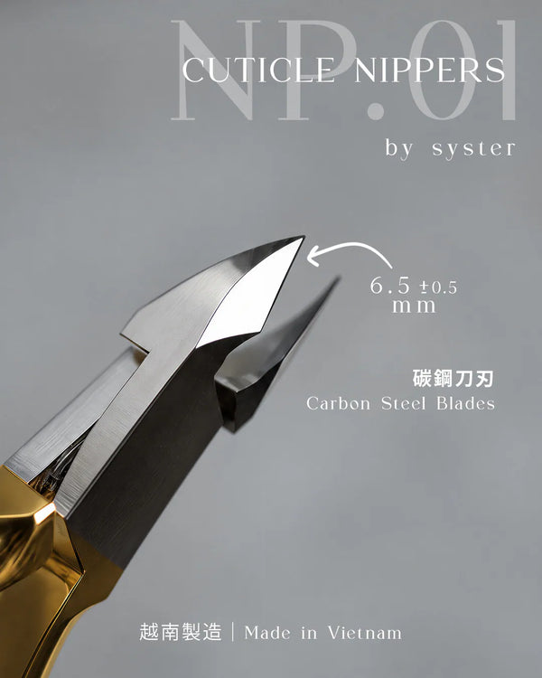 Dual-Spring Cuticle Nippers【 made in Vietnam 】