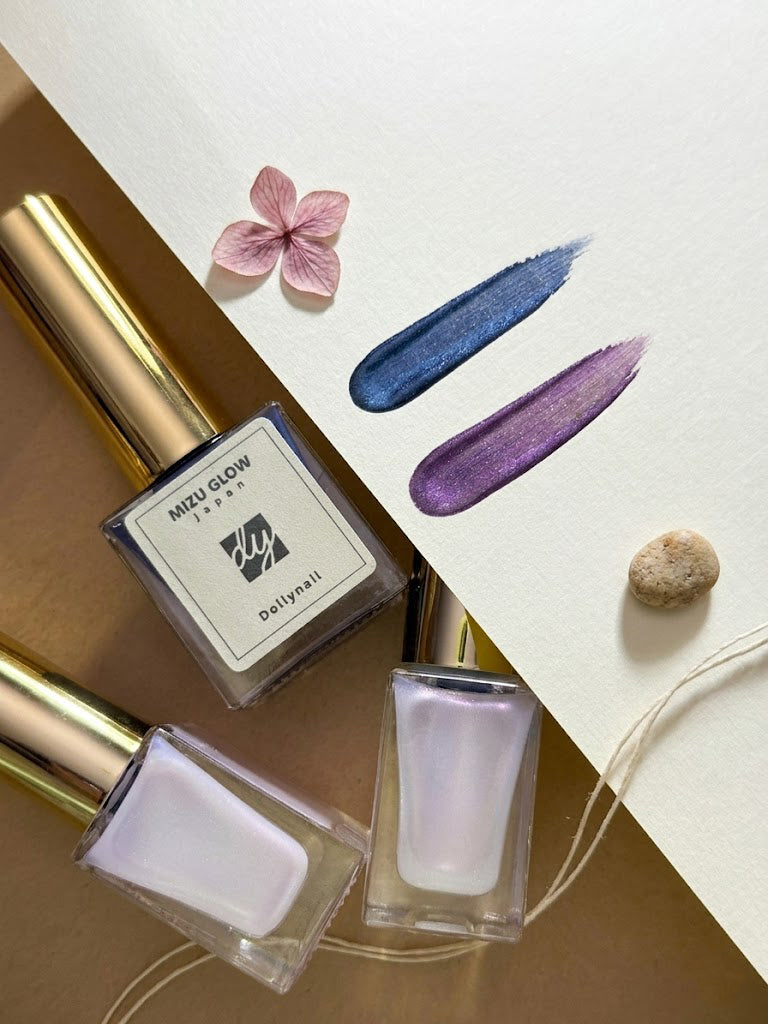 Mizu Glow 12-Free 水性指甲油日本製無毒 | 敏感肌、孕婦與兒童可用 – Dollynail