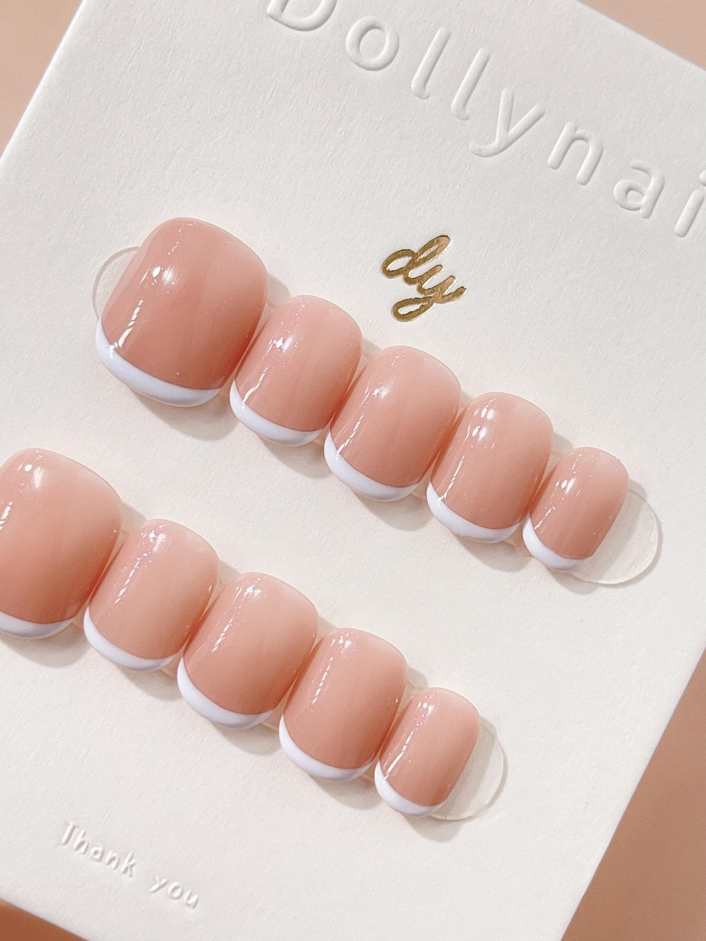 French Shimmer | Press on nails