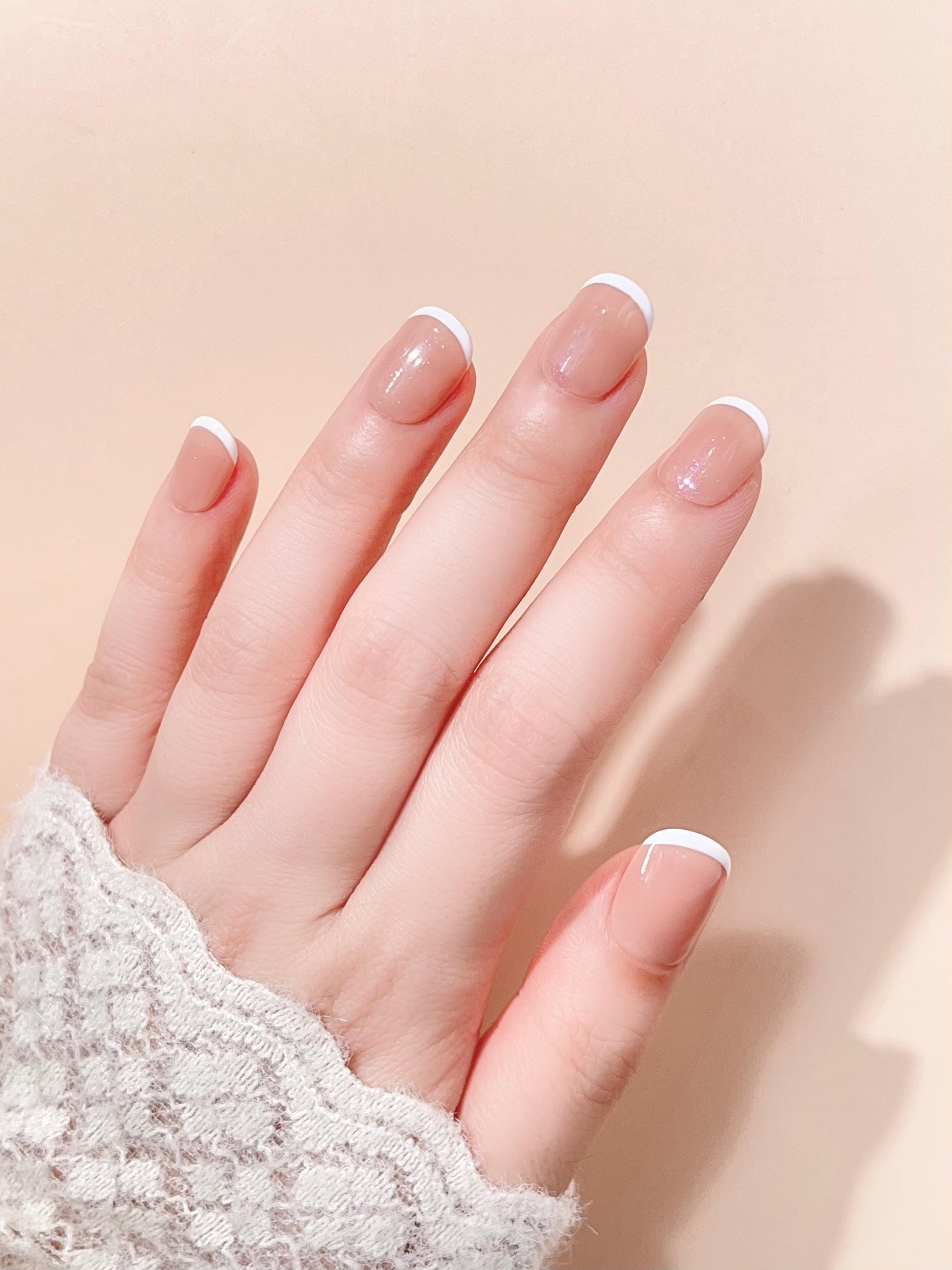 French Shimmer | Press on nails