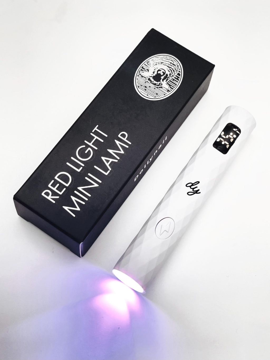 LED Screen Red Light Mini Lamp | for press-on nails