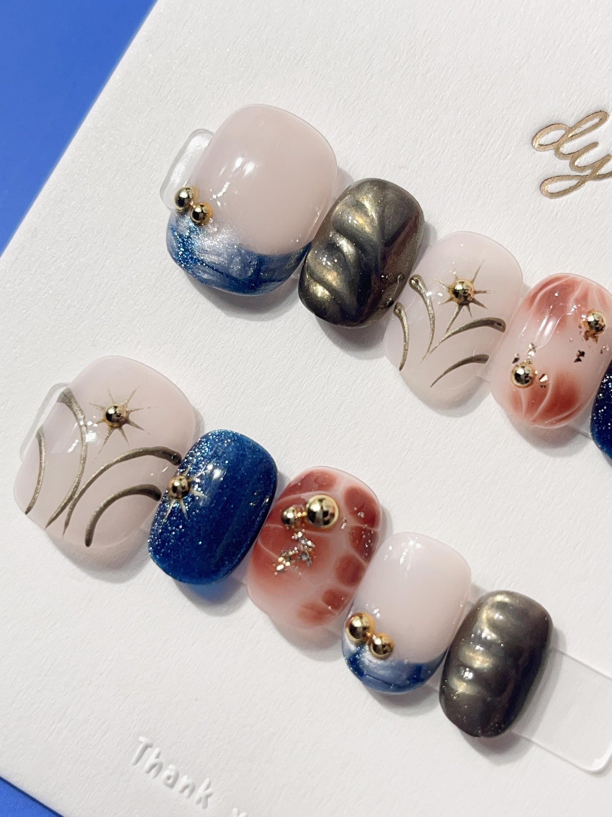 Celestial Mist | Press on nails