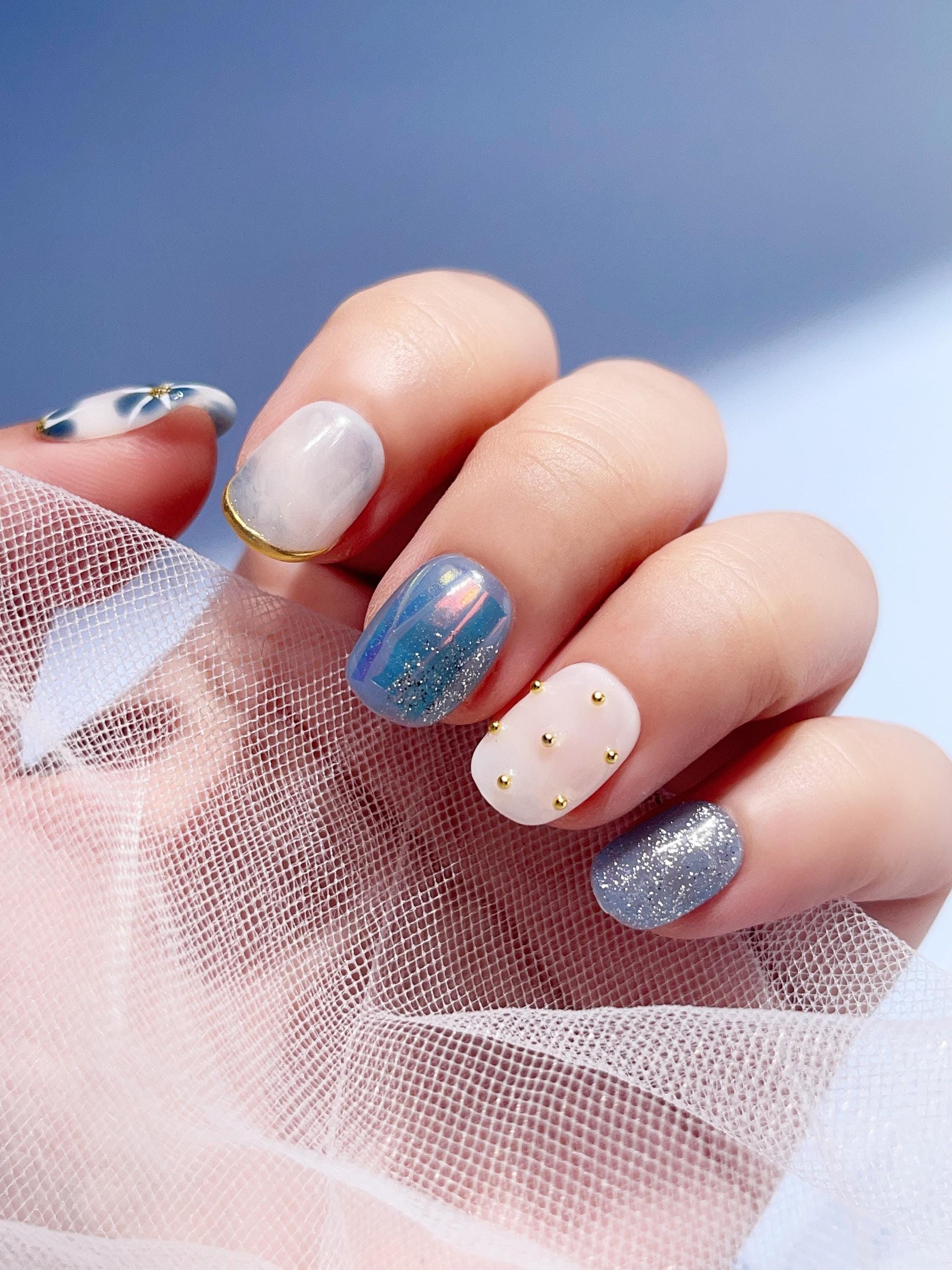 Nebula Bloom | Press on nails