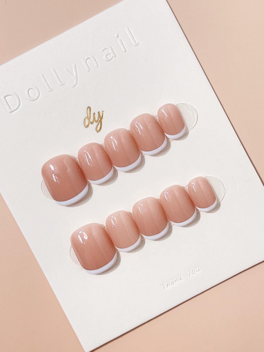 French Shimmer | Press on nails