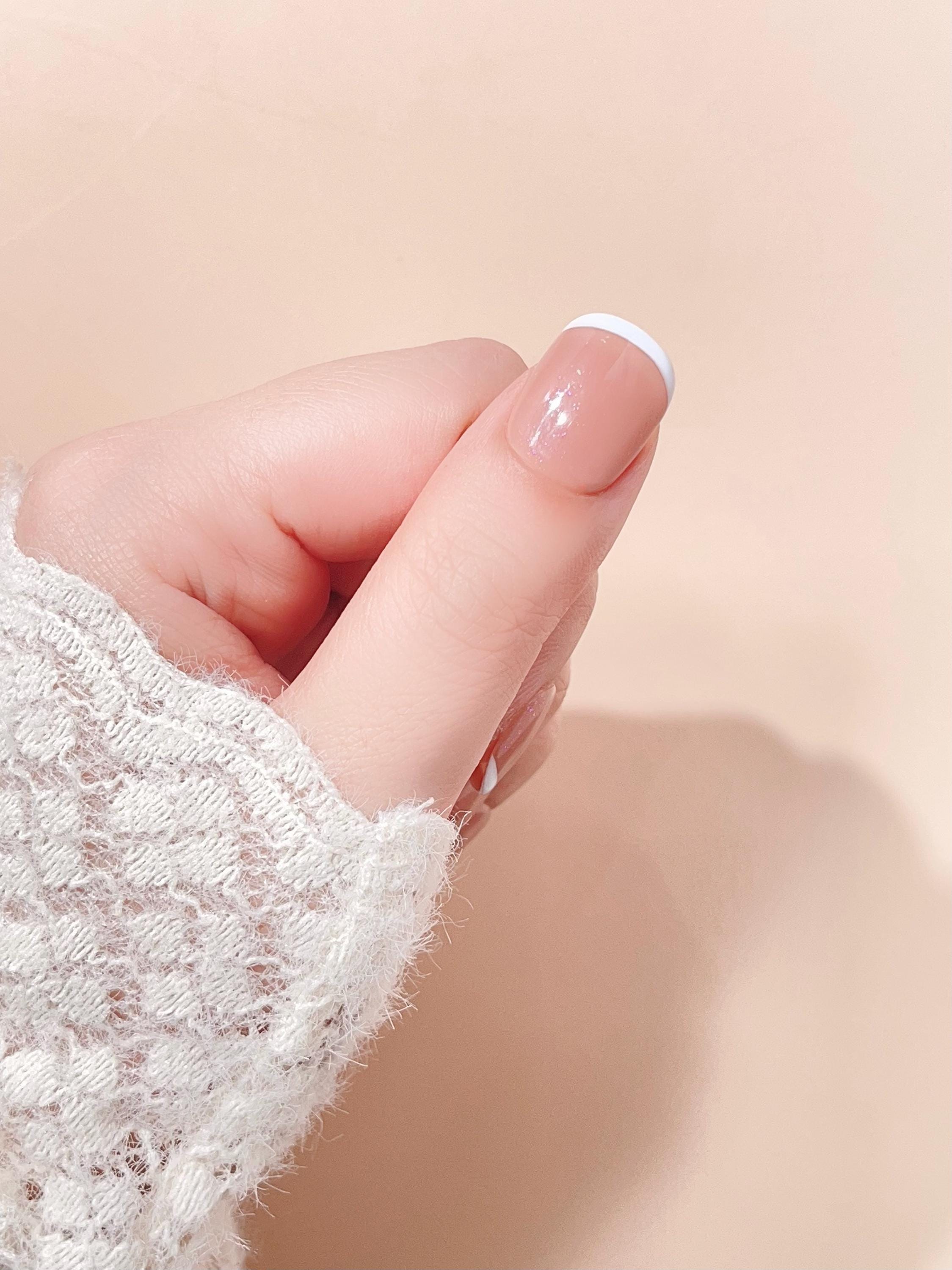 French Shimmer | Press on nails