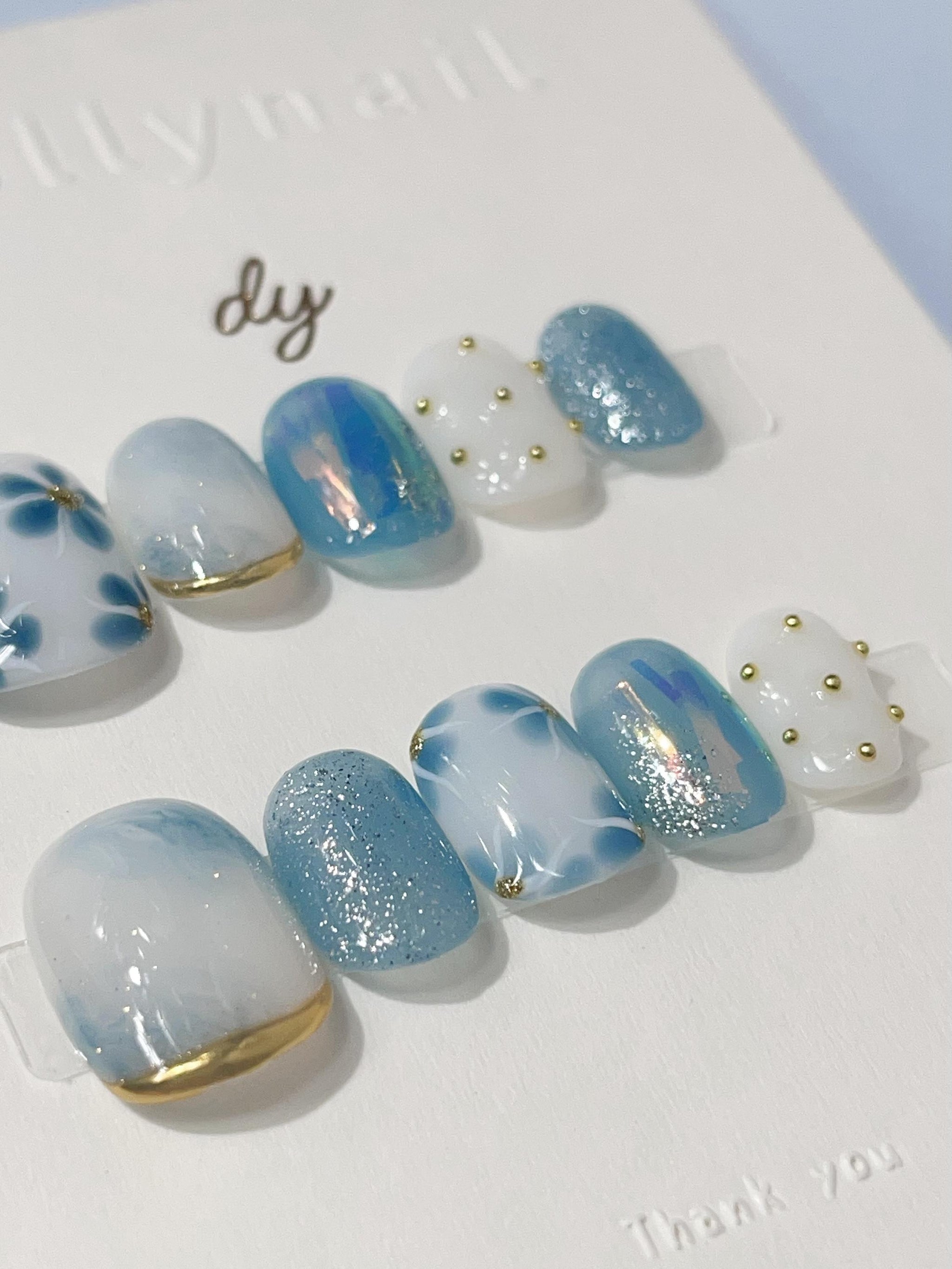 Nebula Bloom | Press on nails