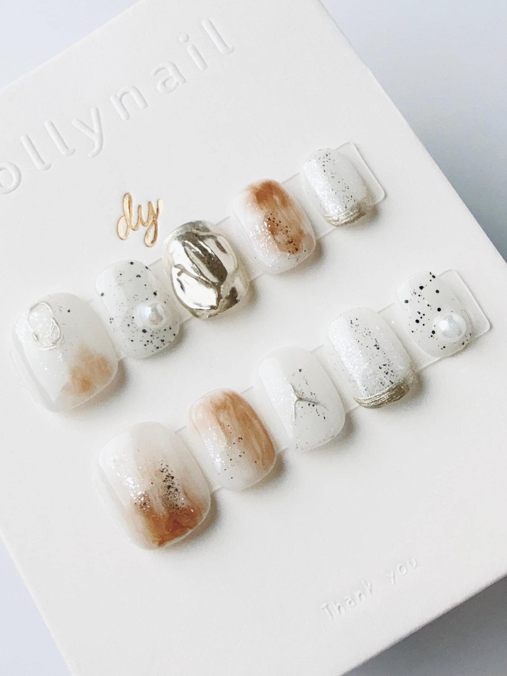 Antique Pearl Gild | Press on nails