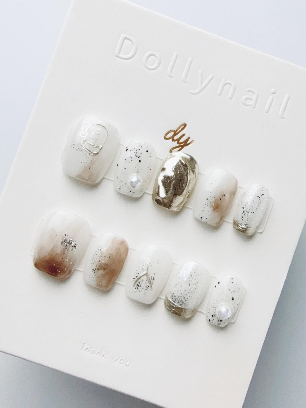 Antique Pearl Gild | Press on nails