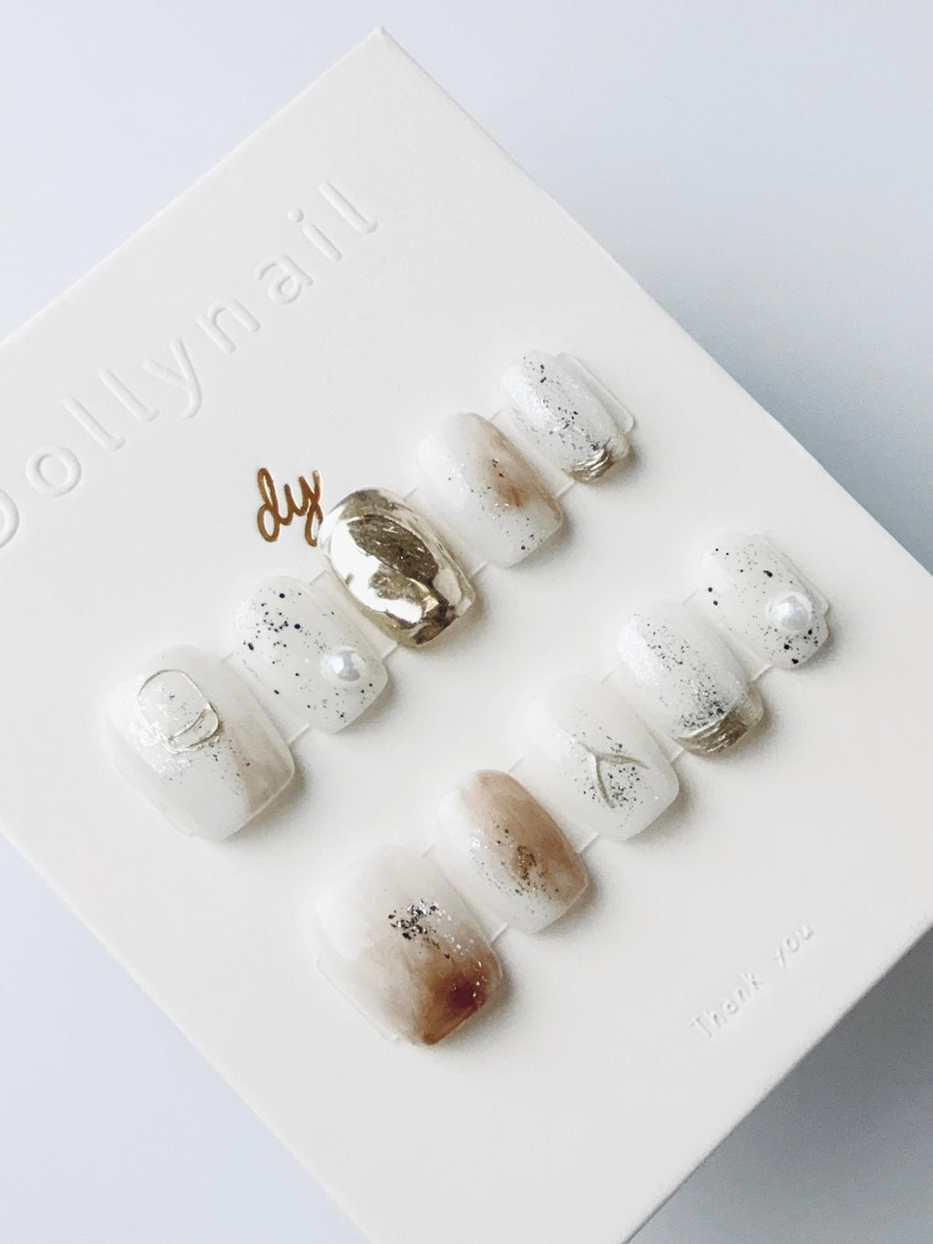 Antique Pearl Gild | Press on nails