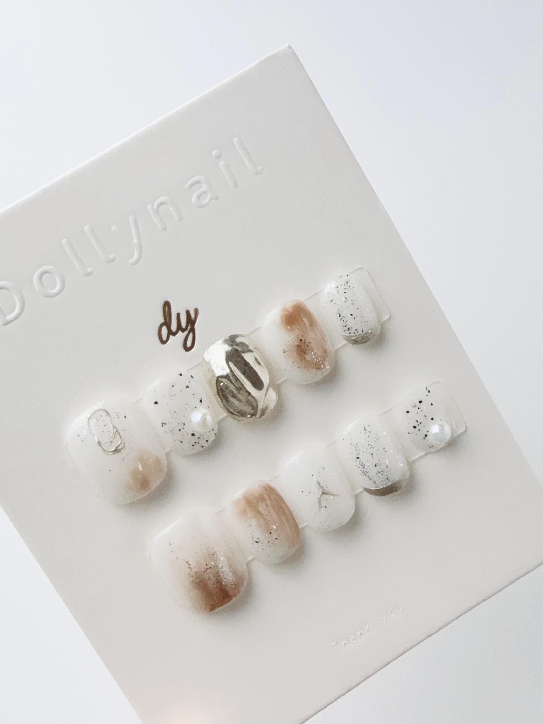 Antique Pearl Gild | Press on nails