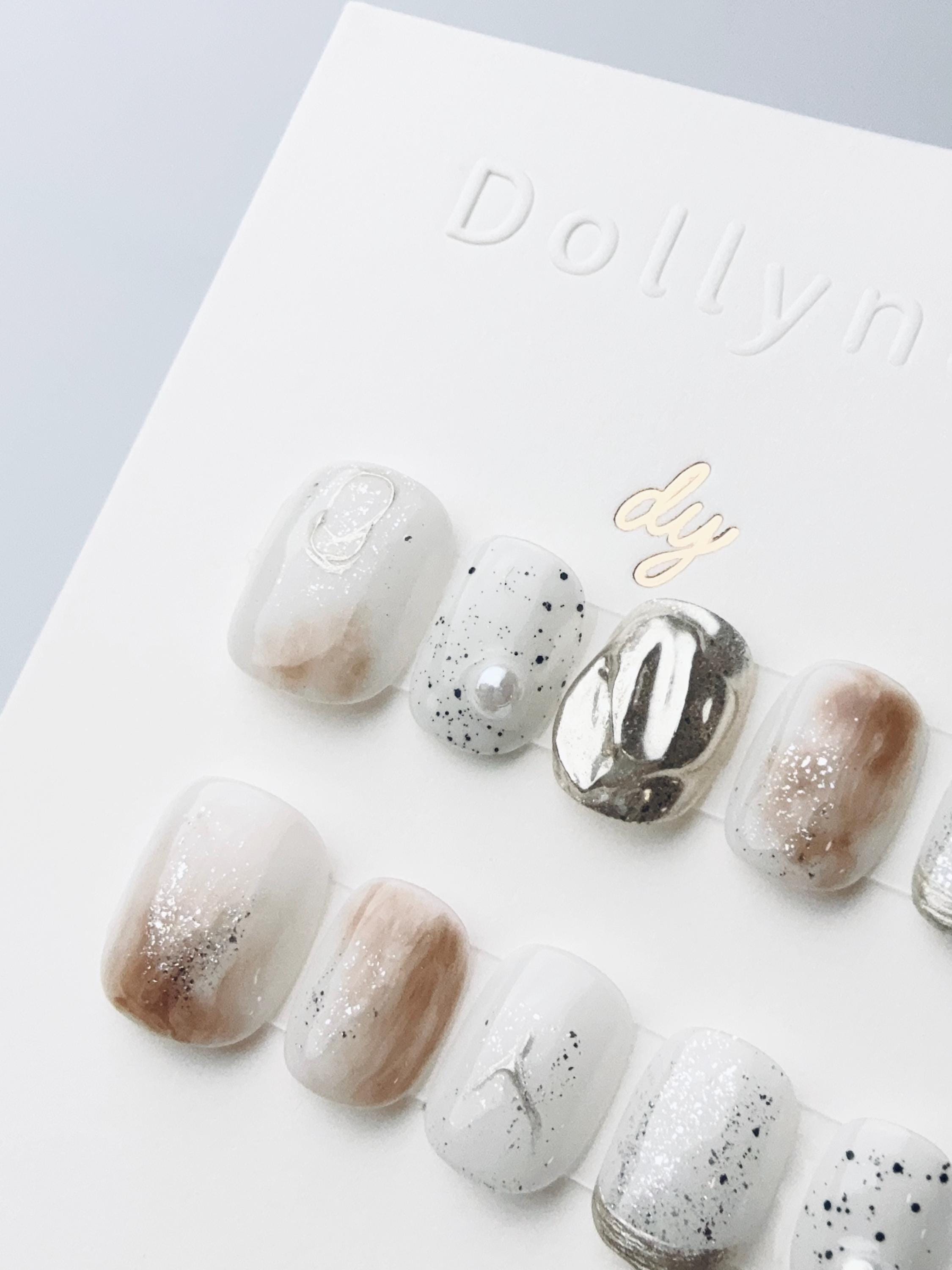 Antique Pearl Gild | Press on nails
