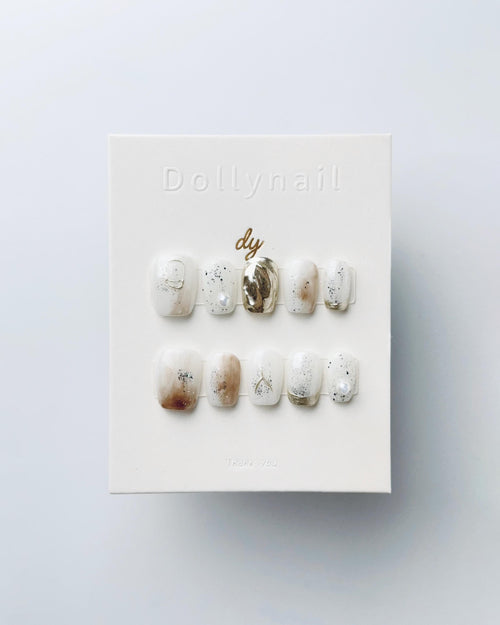 Antique Pearl Gild | Press on nails