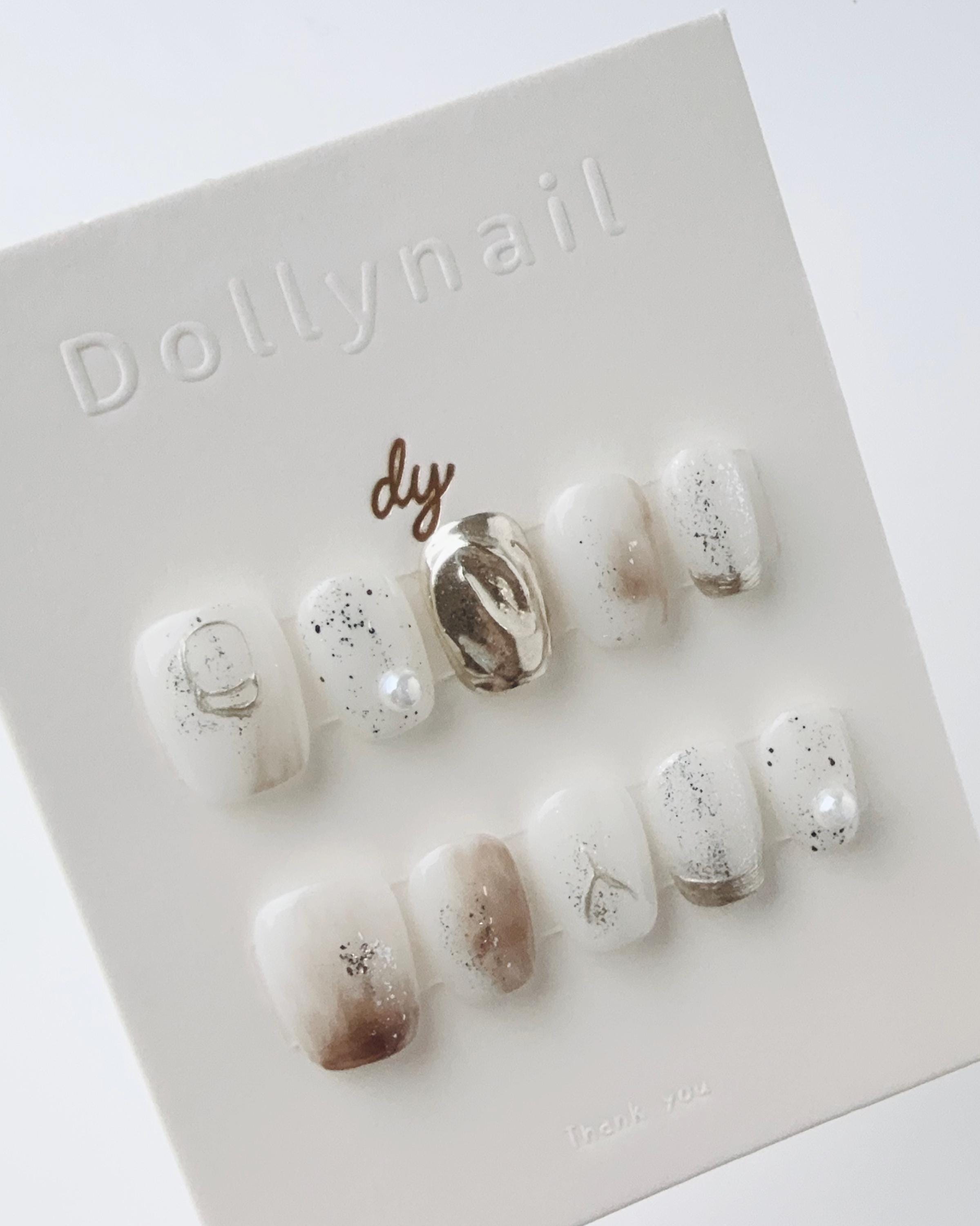 Antique Pearl Gild | Press on nails