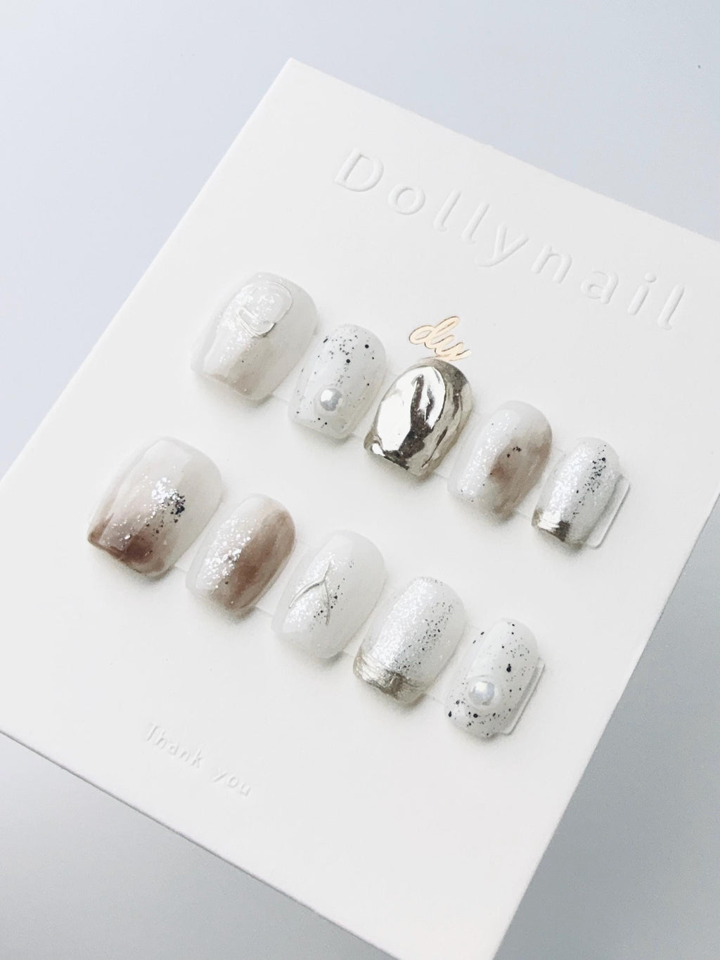 Antique Pearl Gild | Press on nails