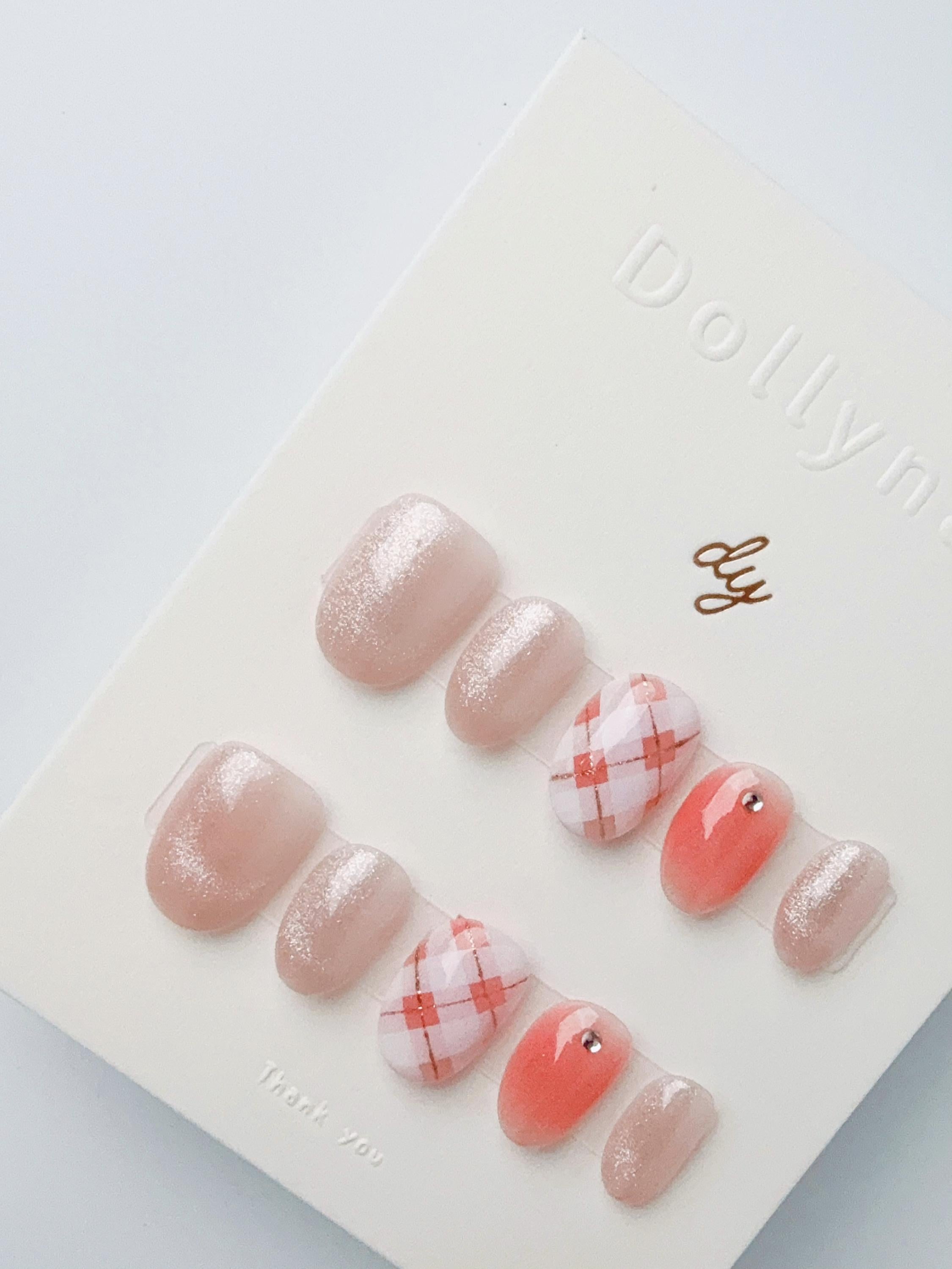 Rose Quartz Radiance | Press on nails
