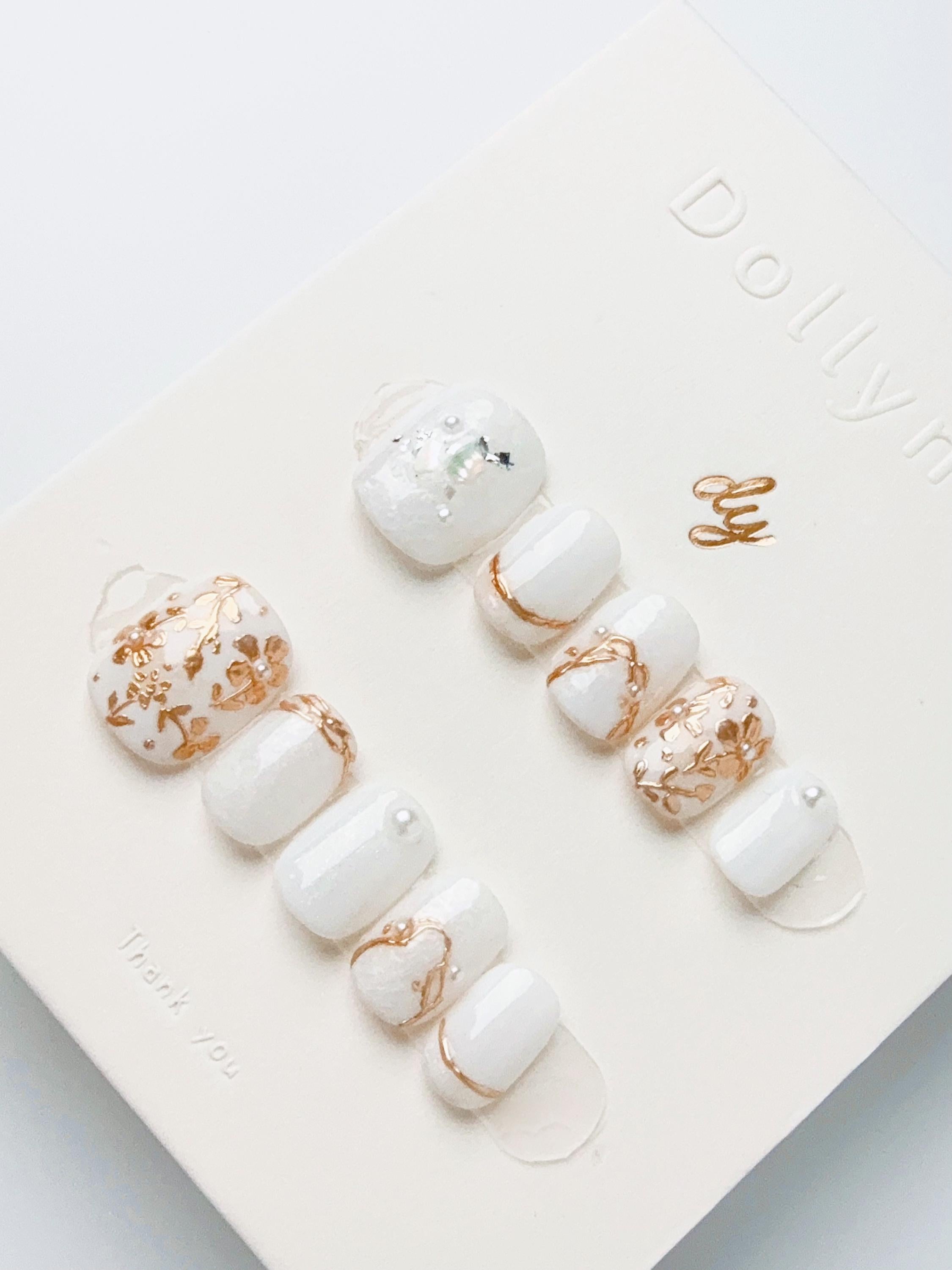 Metallic Elegance | Press on nails