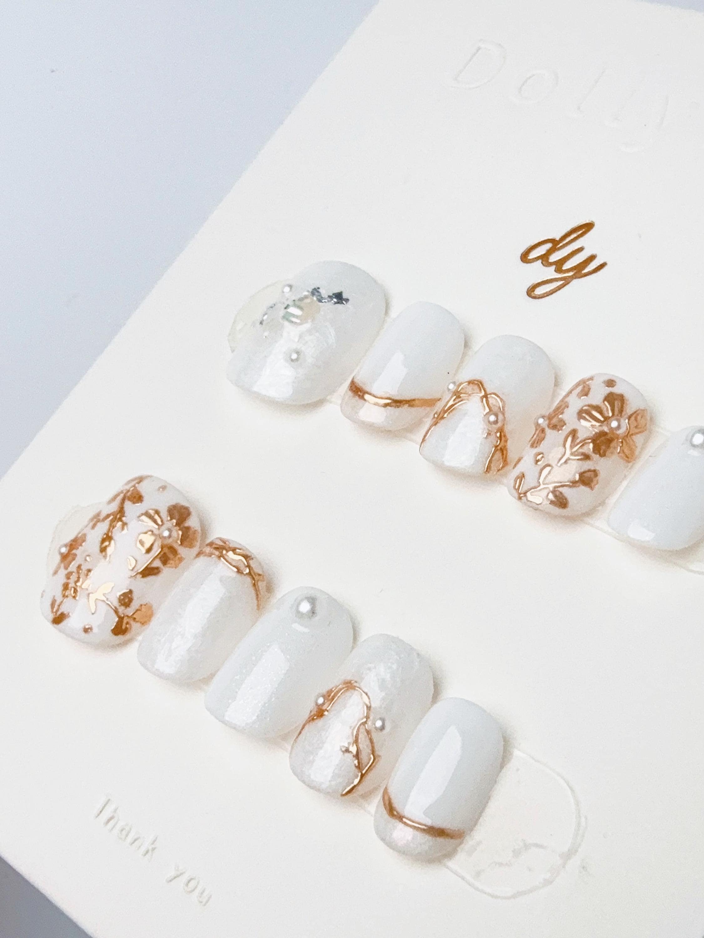 Metallic Elegance | Press on nails