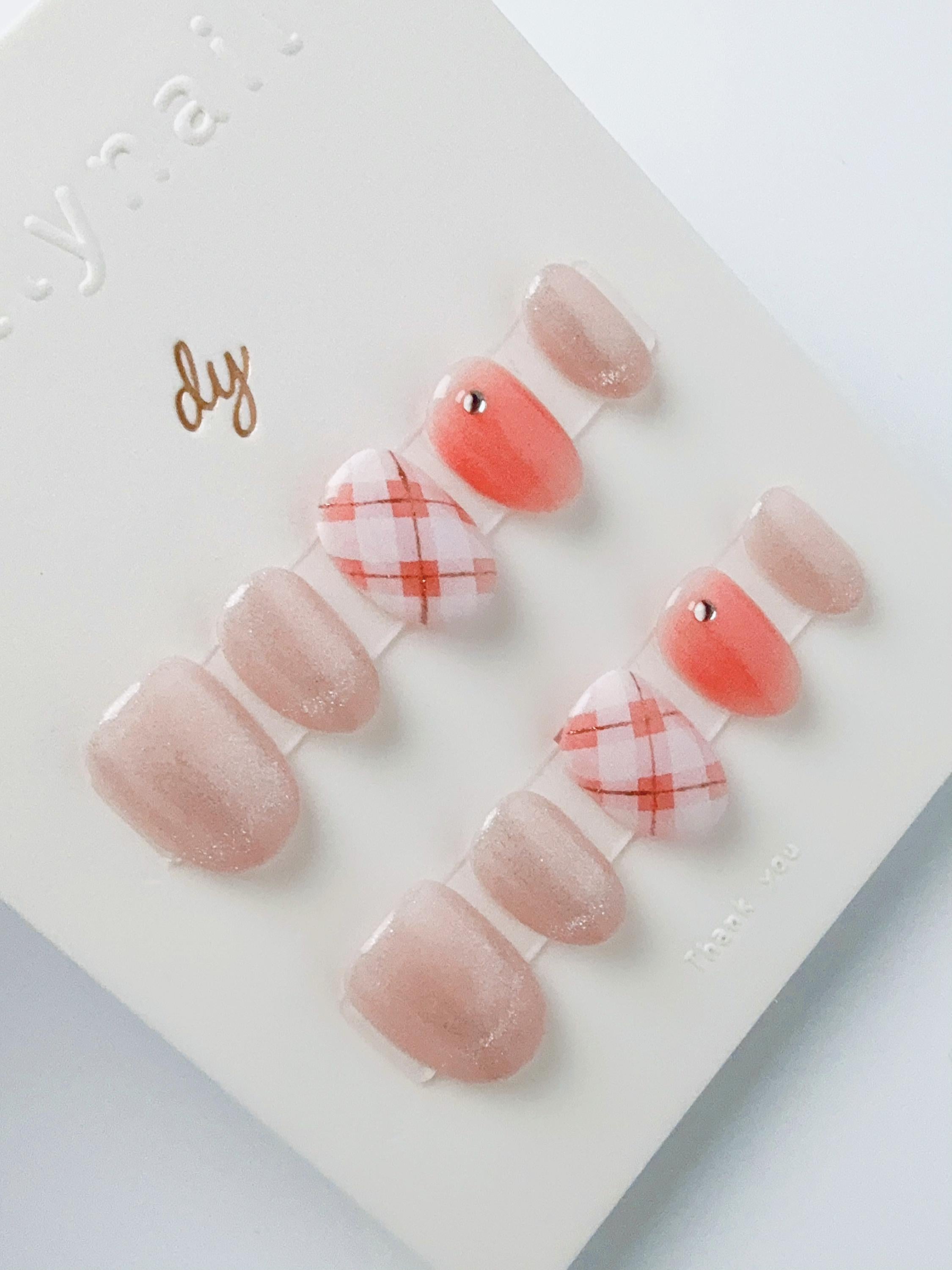 Rose Quartz Radiance | Press on nails