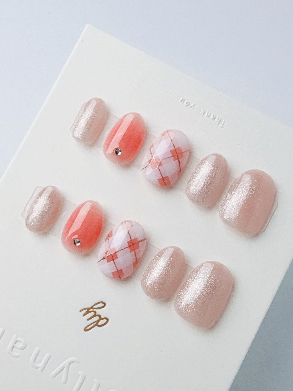 Rose Quartz Radiance | Press on nails