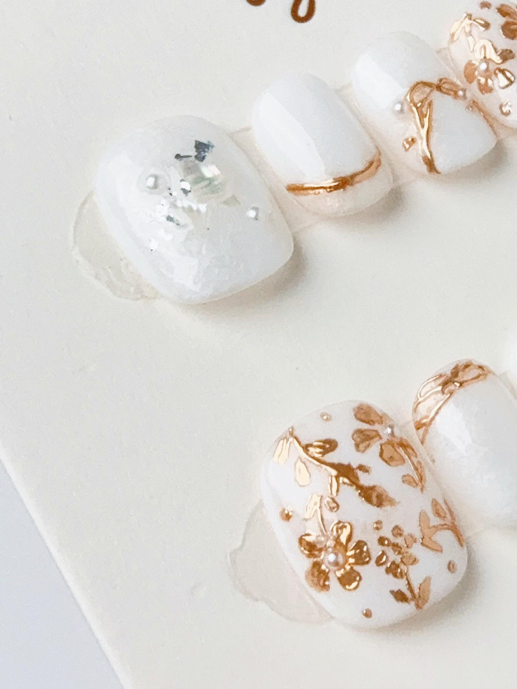 Metallic Elegance | Press on nails