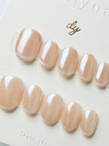 Oyster Pearl French | Press on nails