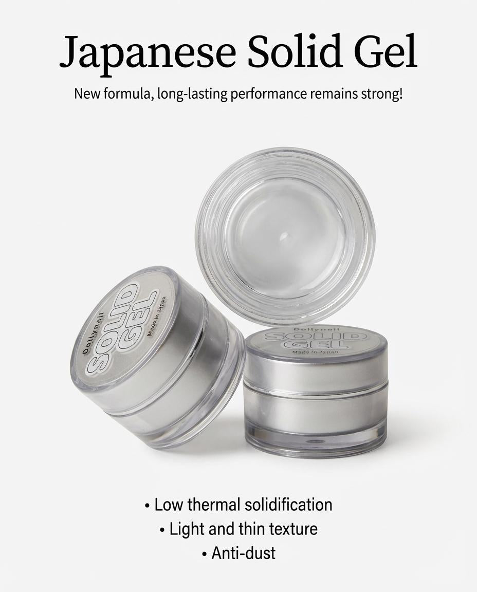 Japanese Solid Gel | for press-on nails
