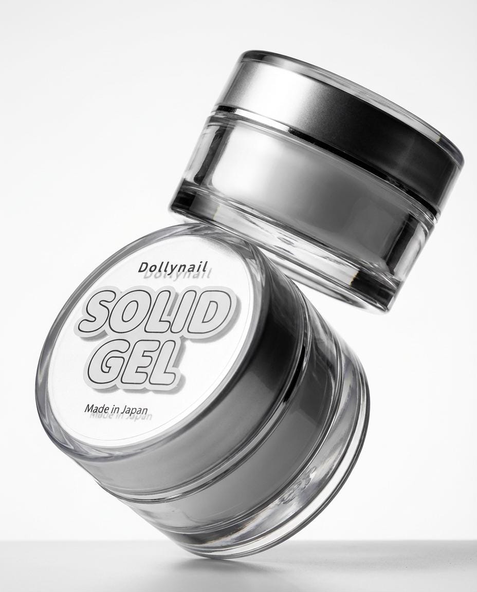 Japanese Solid Gel | for press-on nails